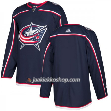 Miehille NHL Columbus Blue Jacket Pelipaitas Blank Adidas 2017-2018 Laivastonsininen Authentic